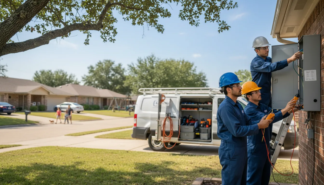 Certified electrician providing emergency electrical services in Plattsmouth, NE